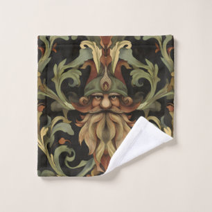Ornate Fantasy Gnome Bath Towel Set