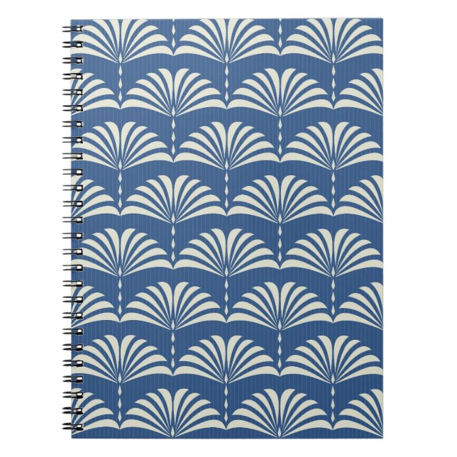 Ornate Floral: Abstract Art Deco. Notebook (Front)