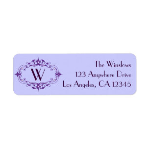 Ornate Framed Monogram