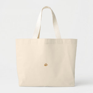 Ornate, gold and white flower with deep pink accen large tote bag
