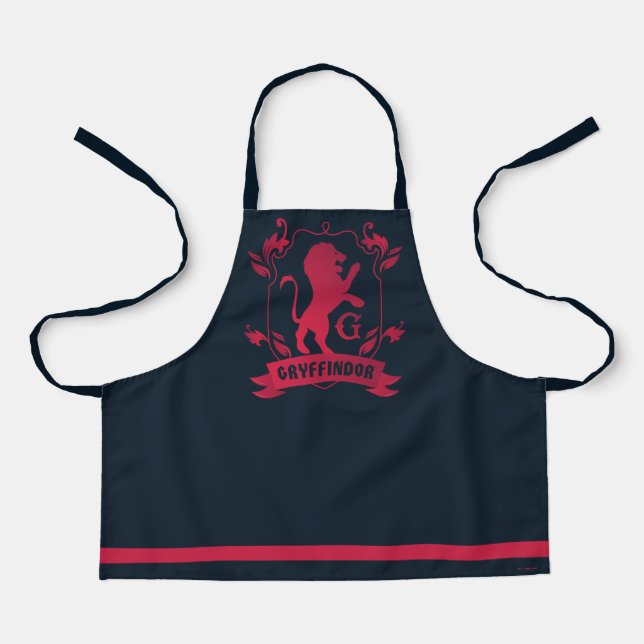 Ornate GRYFFINDOR™ House Crest Apron (Front)