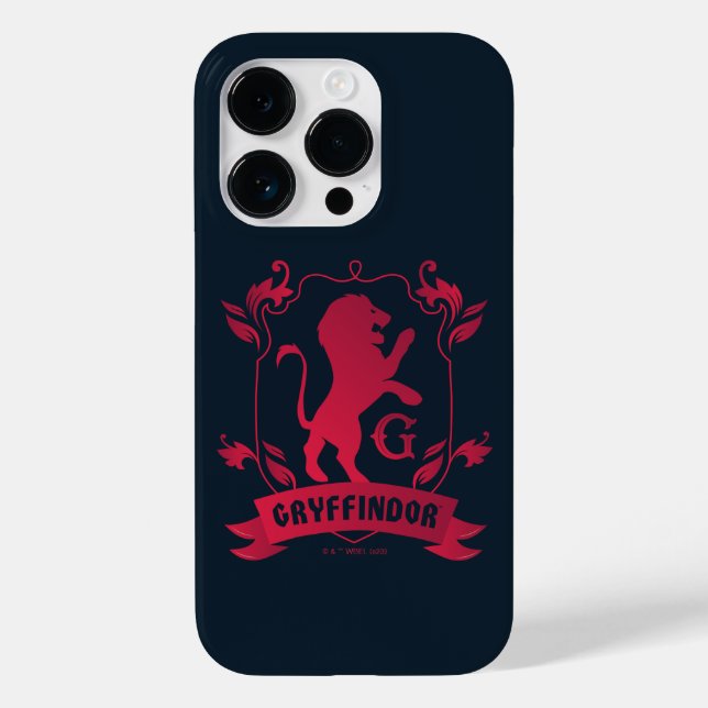 Ornate GRYFFINDOR™ House Crest Case-Mate iPhone Case (Back)