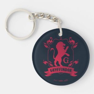 Ornate GRYFFINDOR™ House Crest Key Ring