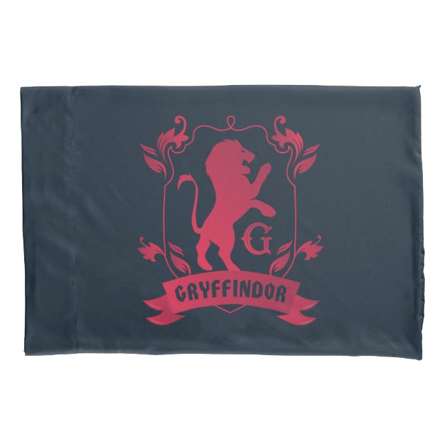 Ornate GRYFFINDOR™ House Crest Pillowcase (Front)