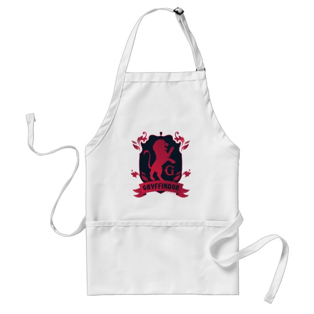 Ornate GRYFFINDOR™ House Crest Standard Apron (Front)