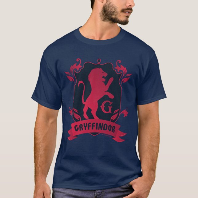 Ornate GRYFFINDOR™ House Crest T-Shirt (Front)