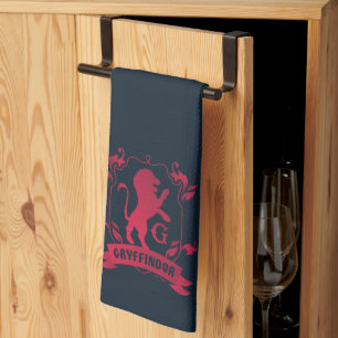 Ornate GRYFFINDOR™ House Crest Tea Towel