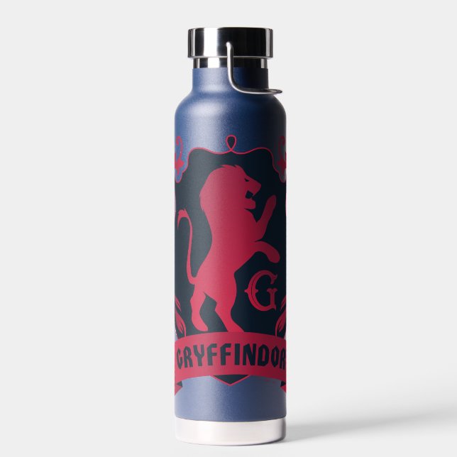 Ornate GRYFFINDOR™ House Crest Water Bottle (Left)