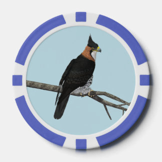Ornate Hawk-Eagle Poker Chips