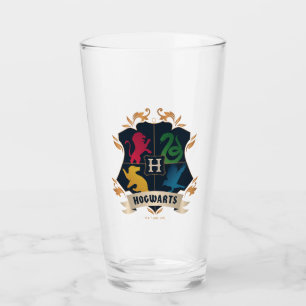 Ornate HOGWARTS™ House Crest Glass