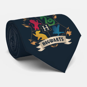 Ornate HOGWARTS™ House Crest Tie