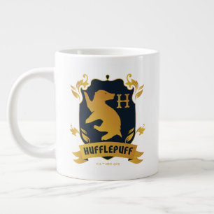 Ornate HUFFLEPUFF™ House Crest Large Coffee Mug