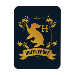 Ornate HUFFLEPUFF™ House Crest Magnet