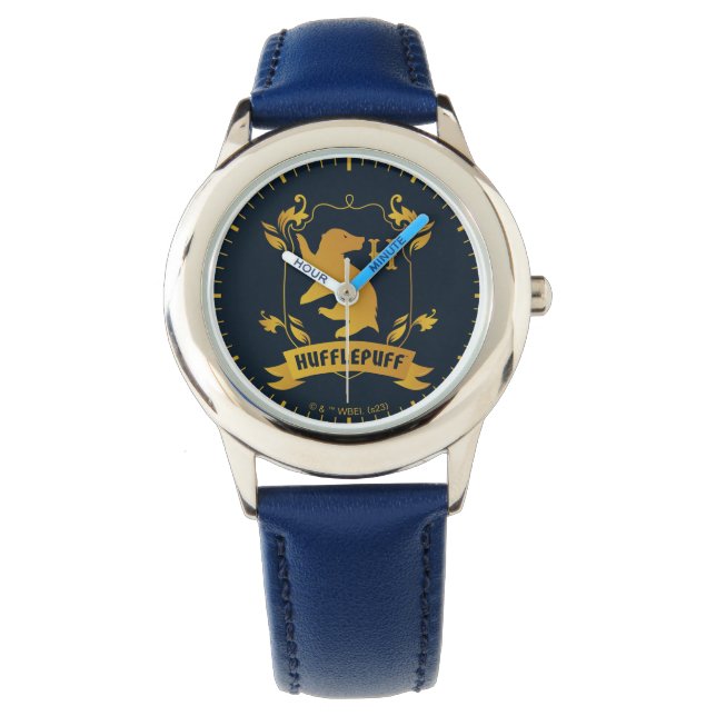 Ornate HUFFLEPUFF™ House Crest Watch (Front)