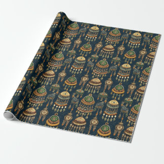 Ornate Indian jewellery  Wrapping Paper
