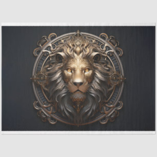 Ornate Lion Tissue Paper