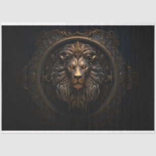 Ornate Lion Tissue Paper
