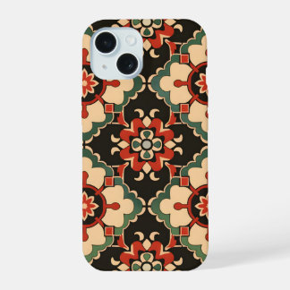 Ornate Medallion Pattern iPhone 15 Case