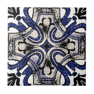 Ornate Mediterranean Tile Motif