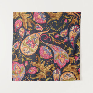 Ornate Paisley: Elegant Seamless Pattern. Tapestry