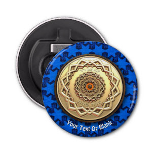 Ornate Passover Matzah Plate Bottle Opener