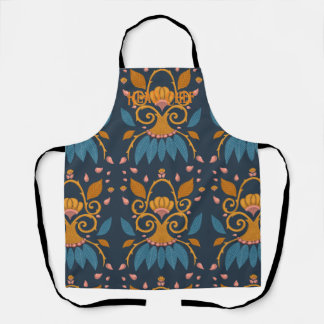 Ornate pattern Medieval style  Apron