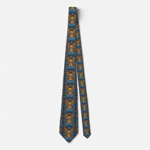 Ornate pattern Medieval style Tie