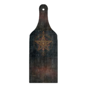 Ornate Pentagram Cutting Board