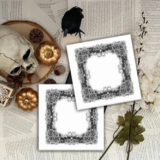 Ornate Period Design Framed Post-it Notes