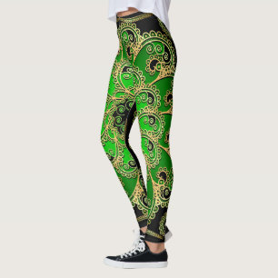 Ornate Pop Fashion Leggings