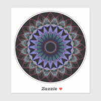 Ornate prismatic mandala