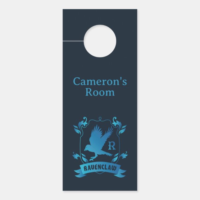 Ornate RAVENCLAW™ House Crest Door Hanger (Front)