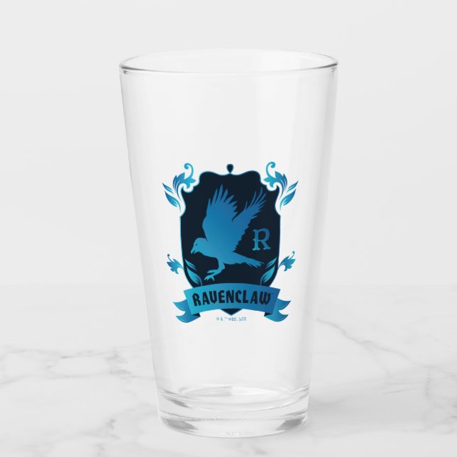 Ornate RAVENCLAW™ House Crest Glass (Front)