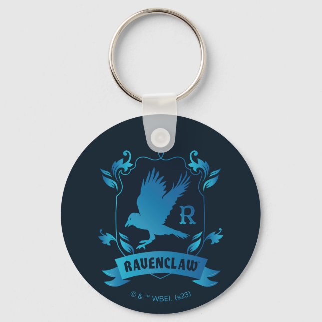 Ornate RAVENCLAW™ House Crest Key Ring (Front)