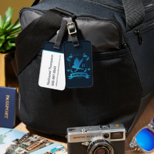 Ornate RAVENCLAW™ House Crest Luggage Tag