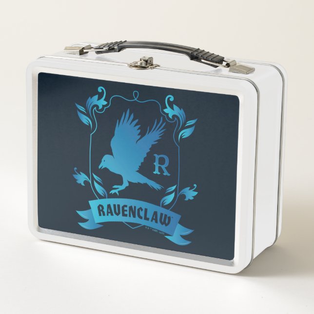 Ornate RAVENCLAW™ House Crest Metal Lunch Box (Front)