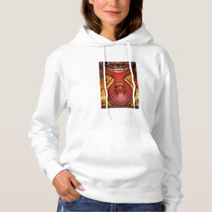 Ornate red stairway, Portugal Hoodie