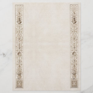 Ornate Side Border Letterhead