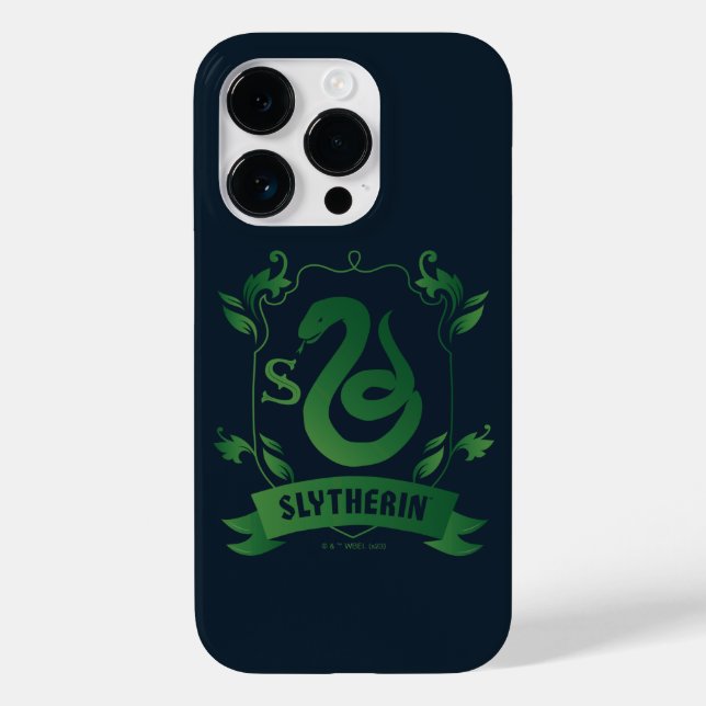 Ornate SLYTHERIN™ House Crest Case-Mate iPhone Case (Back)