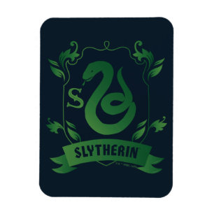 Ornate SLYTHERIN™ House Crest Magnet
