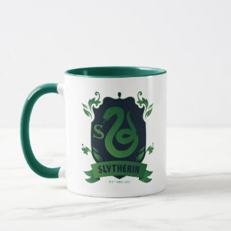 Ornate SLYTHERIN™ House Crest Mug