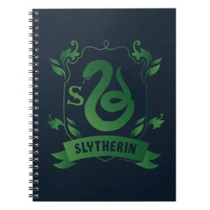 Ornate SLYTHERIN™ House Crest Notebook