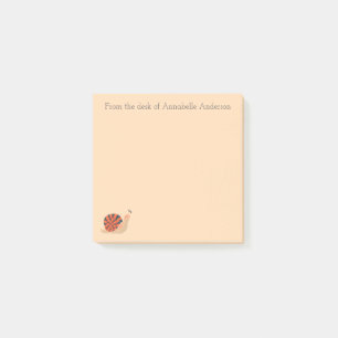 Ornate Snail Mail Personalise Post-it Notes