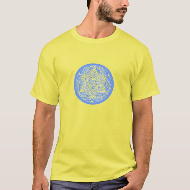 Ornate Star of David T-Shirt (Front)