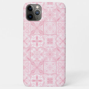 Ornate tiles in pink  Case-Mate iPhone case