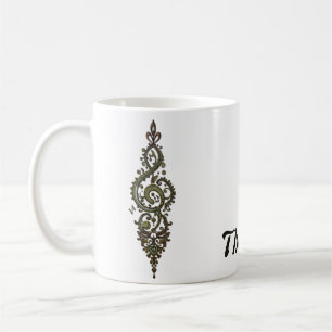 Ornate Treble Clef Coffee Mug
