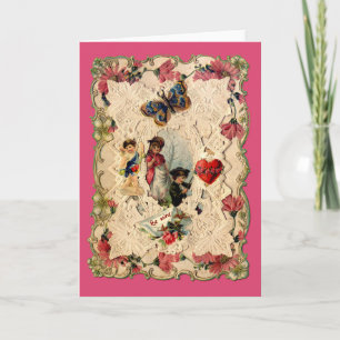 Ornate Victorian Valentine Card