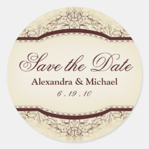 Ornate Vintage Stickers