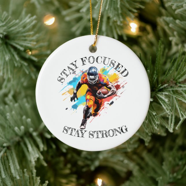 Ornement Ceramic NFL motivation Ceramic Tree Decoration (Tree)