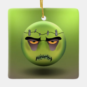Ornement En Céramique Frankenmoji Ceramic Ornament